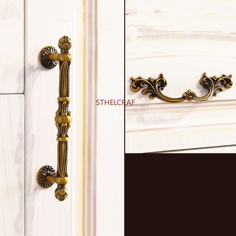 Quality Furniture Hardware - Ancient-style Desk Drawer Knobs High-quality Zinc