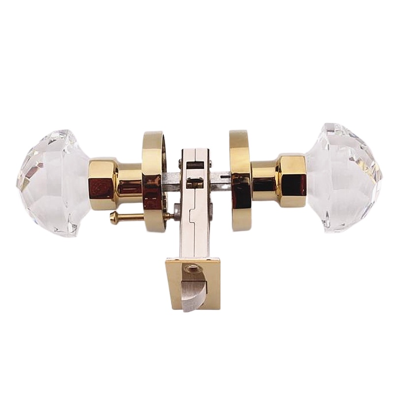 Furniture Hardware Supply - Crystal Glass Globe Handle Lock Light