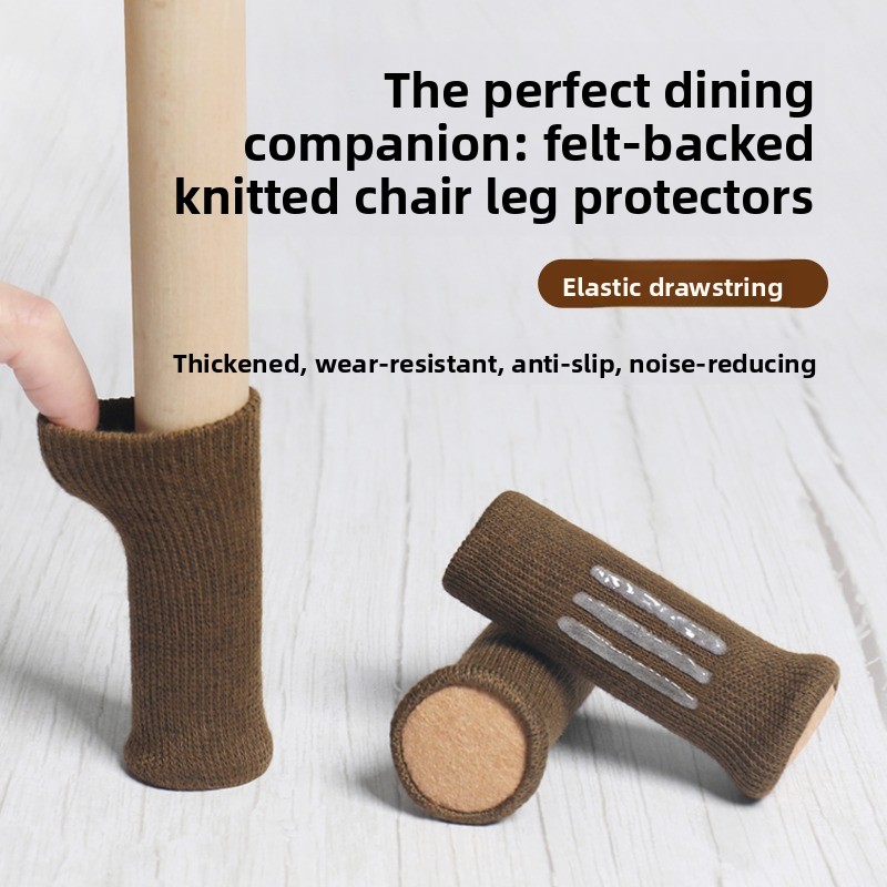 Furniture Hardware Brackets - 16Pcs Thickened Felt Chair Leg Caps,