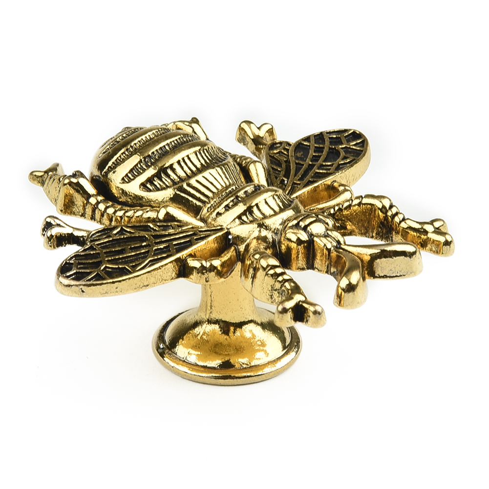 Furniture Hardware Parts - Retro Cupboard Drawer Pulls Bee Shape