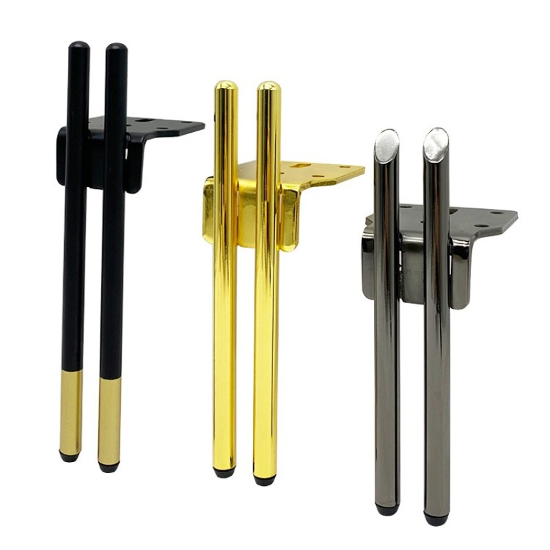 Quality Furniture Hardware - Luxury gold iron furniture legs metal