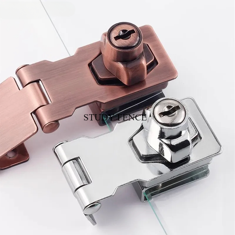 Non Punched Glass Door Lock St - Furniture Hardware Stores recension och pris