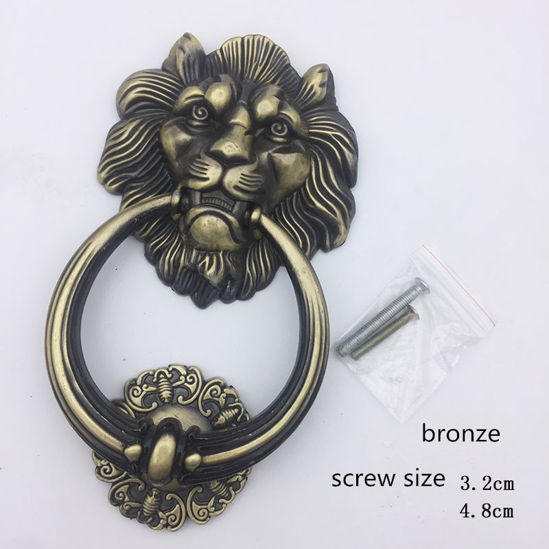 Antique Bronze Lion Head Handl - Furniture Hardware Handles recension och pris
