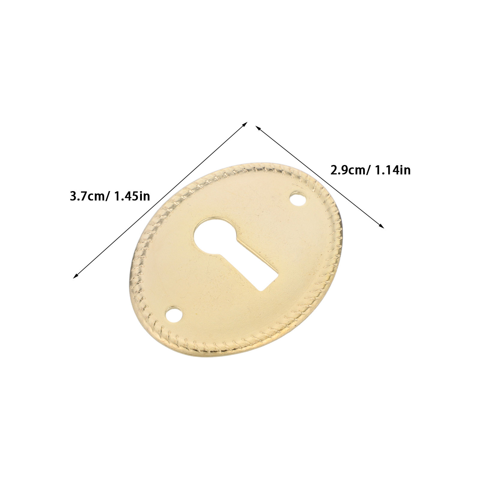20Pcs Vintage Oval Keyhole Cov - Furniture Hardware Parts recension och pris