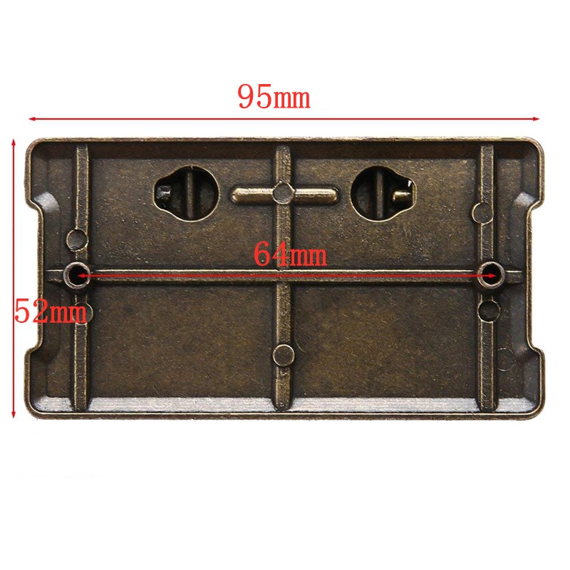 4Pcs Vintage Antique Bronze Dr - Furniture Hardware Parts recension och pris