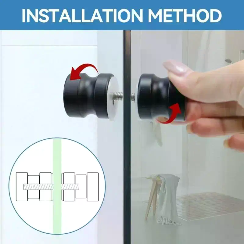 Stylish Shower Glass Door Hand - Furniture Hardware Supply recension och pris