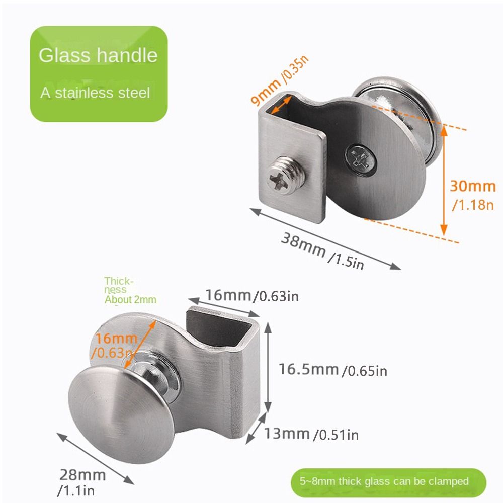 Steel Plank Clip Fixed Clip Fu - Furniture Hardware Handles recension och pris