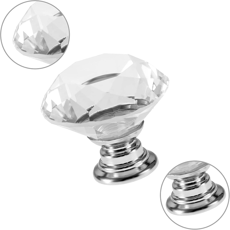 6Pcs Cabinet Knob with Screws  - Furniture Hardware Parts recension och pris