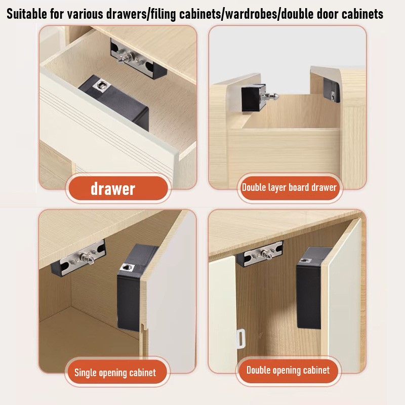 Tuya Smart Cabinet Door Lock K - Furniture Hardware Brackets recension och pris
